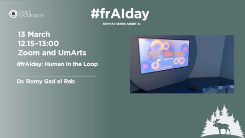 Thumbnail for #frAIday: Human in the Loop
