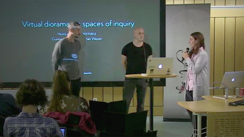 Thumbnail for 170912 Westin &amp; Almevik: &quot;Virtual dioramas as spaces of inquiry&quot;