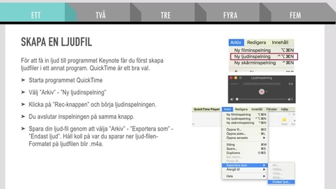 Thumbnail for Keynote till film - Mac