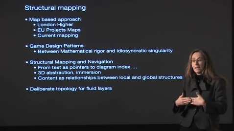 Thumbnail for 090128 Tolmie: &quot;Structural Mapping: Deliberate Topology for Fluid Layers&quot;