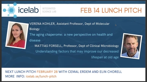 Thumbnail for Lunch Pitch: 2024-02-14: Verena Kohler and Mattias Forsell