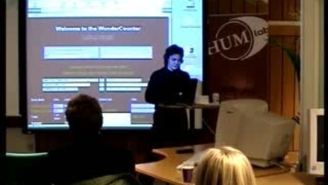 Thumbnail for 021120 Walker: &quot;Blogging: hvordan nettskriverier påvirker søkemotorer og kjærlighetsliv&quot;