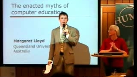 Thumbnail for 040601 Lloyd: &quot;The Enacted Myths of Computer Education&quot;