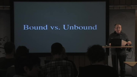Thumbnail for 110510 Liu: &quot;Close, Distant, and Unexpected Readings&quot;