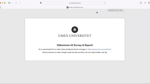 Thumbnail for Carry out a course reflection with LEQ in Survey&amp;Report