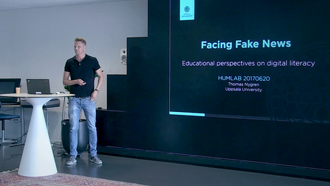 Thumbnail for 170620 Nygren: &quot;Facing Fake News&quot;