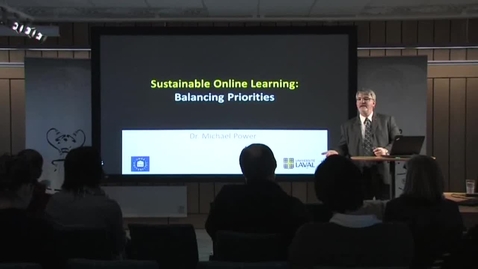 Thumbnail for 110330 Power: &quot;Sustainable Online Learning: Balancing Priorities&quot;