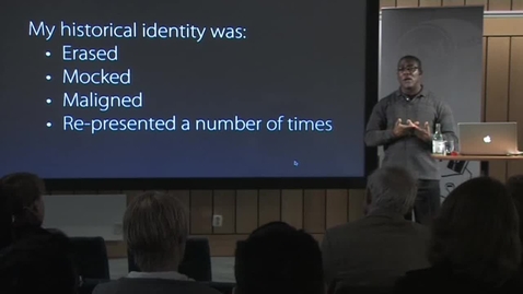 Thumbnail for 100427 Carter: &quot;Presence, Representation and Identity in Virtual Spaces&quot;