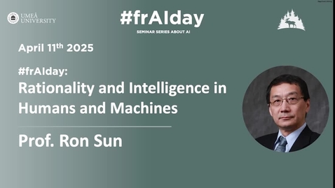 Thumbnail for Rationality and Intelligence in Humans vs Machines