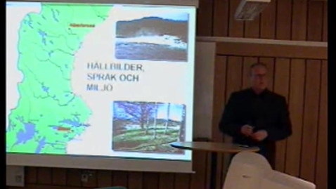 Thumbnail for 020417 Thomas Larsson, Johan Olofsson, Fredrik Palm: &quot;Hällbilder, språk och miljö:&quot;
