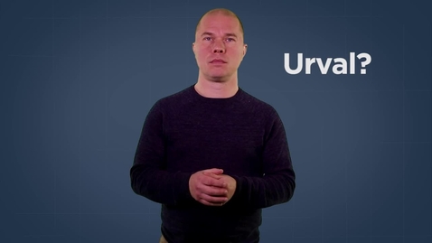 Thumbnail for Urval - vem får plats?