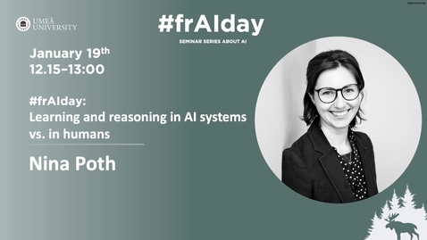 Thumbnail for Learning and reasoning in AI systems vs. in humans - Nina Poth