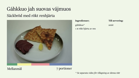 Thumbnail for Mellanmål 5 - Gahkkuo med renhjarta