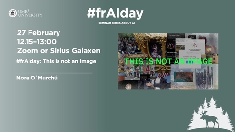 Thumbnail for #frAIday: This is not an Image