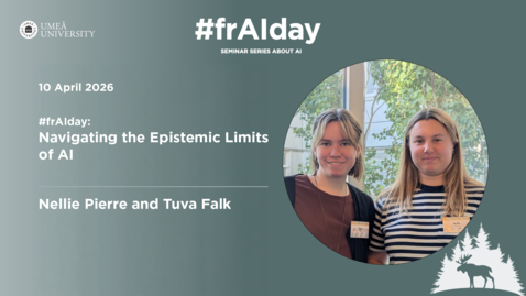 Thumbnail for #frAIday – Navigating the Epistemic Limits of AI