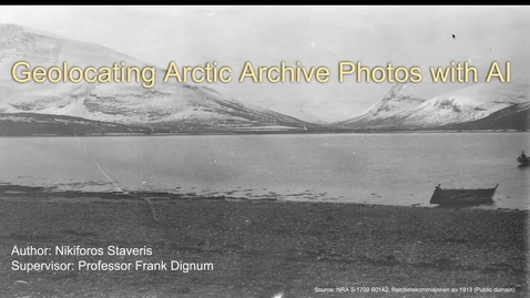 Thumbnail for #frAIday – Geolocating Arctic Archive Photos with AI