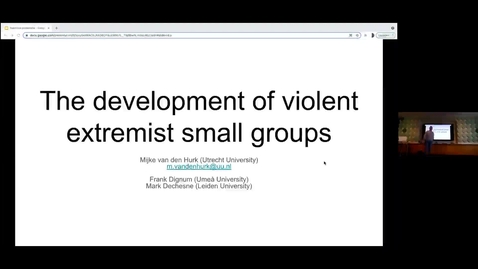 Thumbnail for Mijke van den Hurk: Modelling the Emergence of Violent Extremist Small Groups