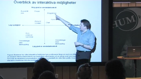 Thumbnail for 090311 Karlsson: &quot;Nätjournalistik – Fakta, förväntningar och farhågor&quot;