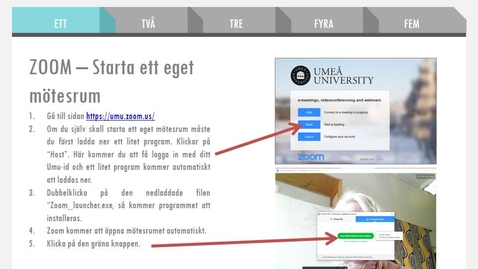 Thumbnail for Zoom - Några enkla steg för att komma igång