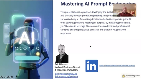 Thumbnail for Prompt engineering presentation 241124