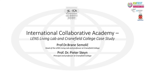 Thumbnail for Knowledge Management Festival Day 1 Brane &amp; Pieter