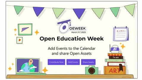 Thumbnail for Open Education Week