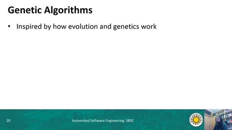 Thumbnail for SBSE - Genetic Algorithms