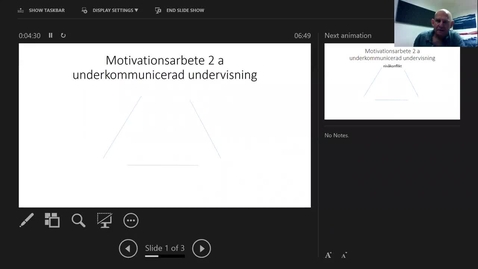 Thumbnail for Motivationsarbete 2a: Begreppslig hantering av nivåkonflikter och förförståelser