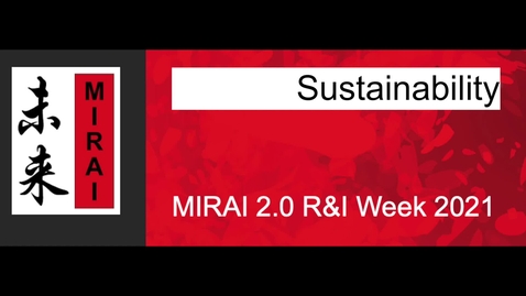 Thumbnail for Plenary talk at MIRAI Research and Innovation Week 2021