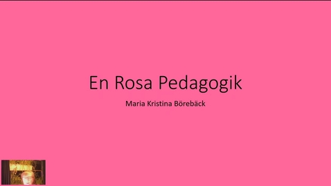 Thumbnail for En Rosa Pedagogik_20191201