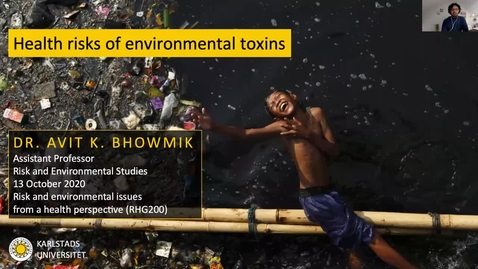 Thumbnail for RHG200 - Lecture 2.4 - Health risks of environmental toxins