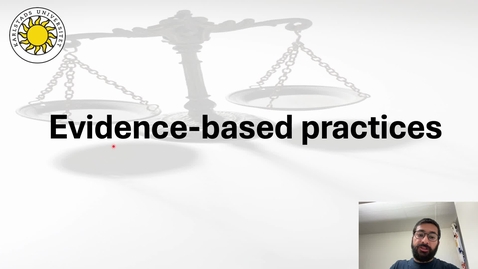 Thumbnail for RHAD01 Evidence based practices