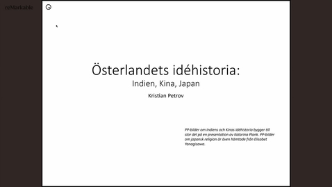 Thumbnail for Österlandets idéhistoria I (av II) – Indien
