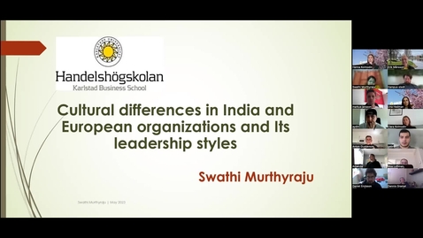 Thumbnail for IEAD66 guest lecture Swathi  video1326181896