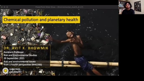 Thumbnail for RHG 200 - Lecture 2.2 - Chemical pollution and planetary health