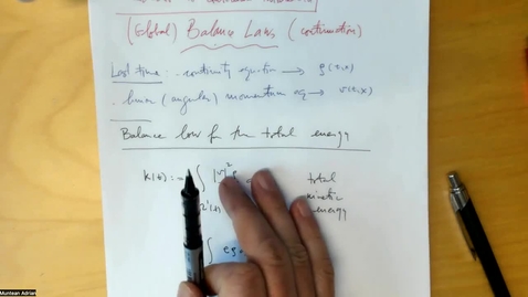 Thumbnail for Motion of continuum media- Balance laws (part 2)