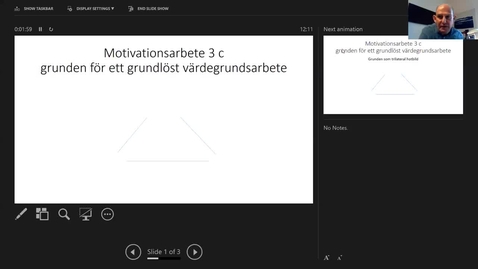 Thumbnail for Motivationsarbete 3 c: Ideologikritisk problematisering av värdegrundsarbete