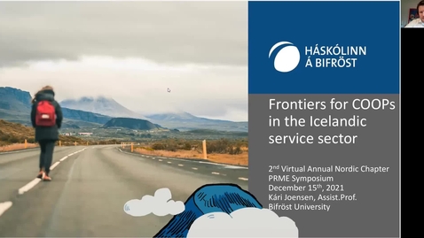 Thumbnail for Karí Joensen - Frontiers for cooperatives in the Icelandic service sector