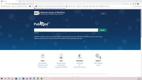 Thumbnail for Databassökning - PubMed