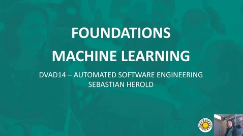 Thumbnail for ML - Introduction to Machine Learning