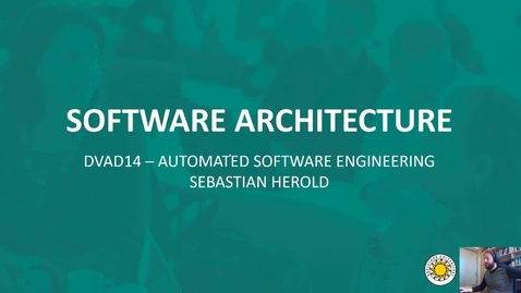 Thumbnail for Software Architecture - Introduction