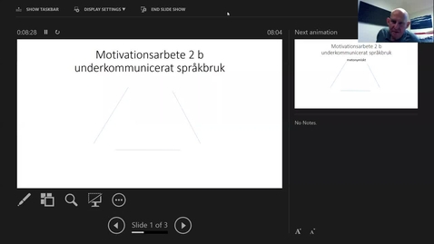 Thumbnail for Motivationsarbete 2b: Begreppshantering som betydelsetilldelning