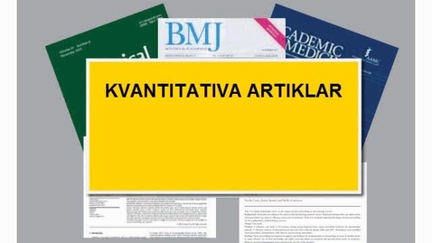 Thumbnail for PubMed - sök kvantitativa artiklar