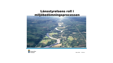 Thumbnail for MKB: Om Länsstyrelsens roll