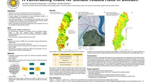 Thumbnail for Index över social sårbarhet för klimatrelaterade risker i Sverige