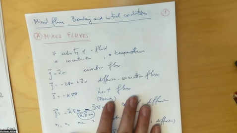 Thumbnail for Mixed fluxes. Unified derivation of boundary conditions