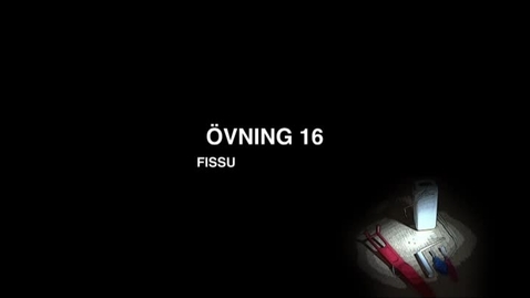 Thumbnail for Ovning_16_Fissurforsegling_909