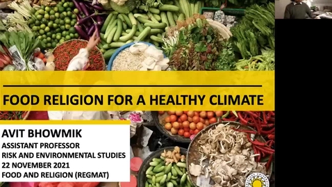 Thumbnail for RegMat 2021 - Food Religion for a Healthy Climate