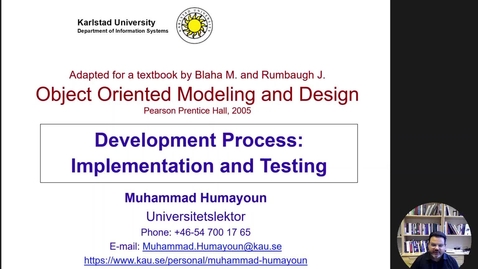 Thumbnail for 8 Implementation and Testing