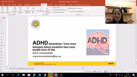 Thumbnail for ADHD Lecture